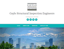 Tablet Screenshot of coyle-inspect.com